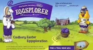 Cadbury’s Eggsplorer campaign is unique and interactive